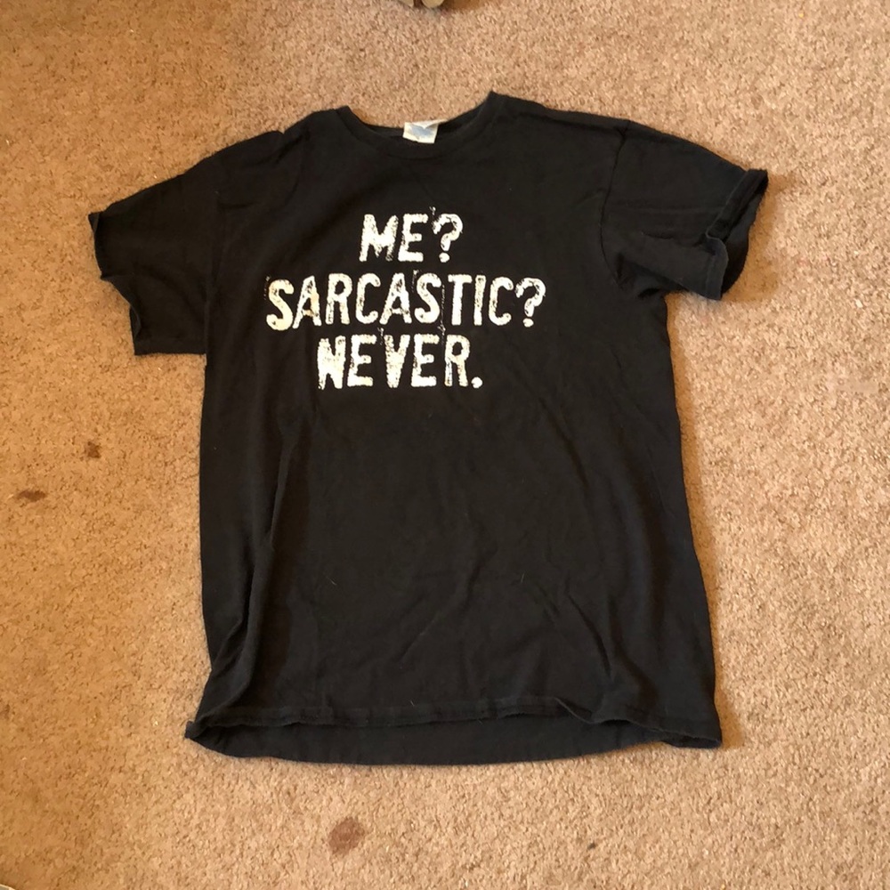 Black Me, Sarcastic? Never. Shirt